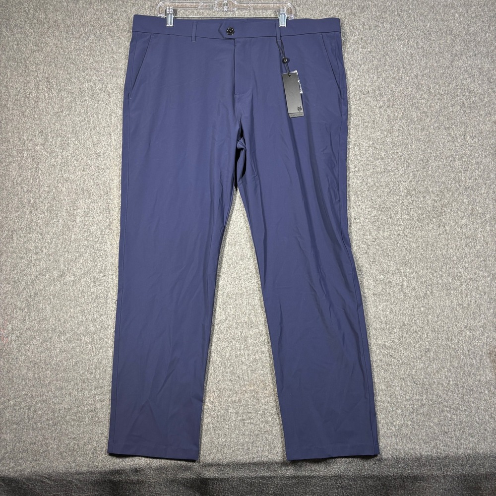 Greyson Montauk Trouser Maltese Blue Mens Golf Pants 40/30 MCLSCB01-30 NEW